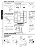 Preview for 4 page of GE BSS25JSTPSS and Owner'S Manual And Installation Instructions