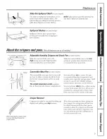 Предварительный просмотр 5 страницы GE BSS25JSTPSS and Owner'S Manual And Installation Instructions