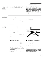 Preview for 15 page of GE Built In 36 Single Door Refrirators and 36 Single Door... Owner'S Manual