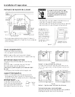 Предварительный просмотр 3 страницы GE Built-In Dishwashe Installation Instructions Manual