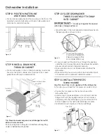 Предварительный просмотр 8 страницы GE Built-In Dishwashe Installation Instructions Manual