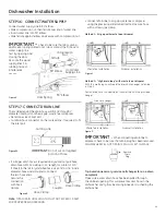 Предварительный просмотр 11 страницы GE Built-In Dishwashe Installation Instructions Manual