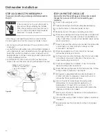 Предварительный просмотр 12 страницы GE Built-In Dishwashe Installation Instructions Manual