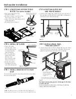 Preview for 7 page of GE Built-In Dishwasher Installation Instructions Manual