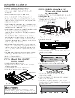 Preview for 14 page of GE Built-In Dishwasher Installation Instructions Manual