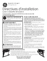 Preview for 17 page of GE Built-In Dishwasher Installation Instructions Manual