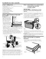 Preview for 22 page of GE Built-In Dishwasher Installation Instructions Manual