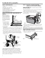 Preview for 38 page of GE Built-In Dishwasher Installation Instructions Manual