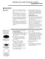 Preview for 5 page of GE Built-in ovens Use And Care Manual