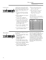 Preview for 26 page of GE Built-in ovens Use And Care Manual