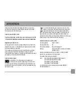 Preview for 3 page of GE C1033 (French) Manuel D'Utilisation