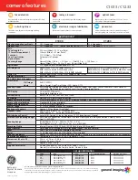 Preview for 2 page of GE C1033 Specifications