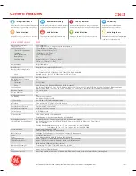 Preview for 2 page of GE C1433 Specifications