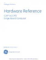 Preview for 2 page of GE C2K Hardware Reference Manual