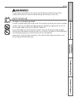 Preview for 3 page of GE C2S980 Owner'S Manual And Installation Instructions