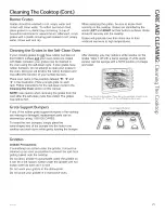 Preview for 25 page of GE C2S985SET7SS Owner'S Manual