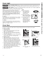 Preview for 25 page of GE C2S986 Owner'S Manual