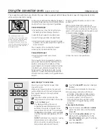 Preview for 17 page of GE Cafe C2S985SETSS Owner'S Manual & Installation Instructions