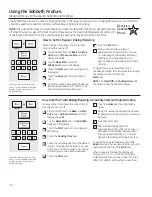 Preview for 24 page of GE Cafe C2S985SETSS Owner'S Manual & Installation Instructions