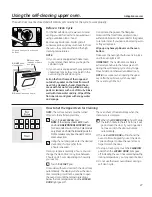 Preview for 27 page of GE Cafe C2S985SETSS Owner'S Manual & Installation Instructions