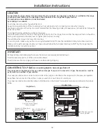 Preview for 42 page of GE Cafe C2S985SETSS Owner'S Manual & Installation Instructions