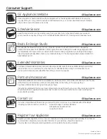 Preview for 60 page of GE Cafe C2S985SETSS Owner'S Manual & Installation Instructions