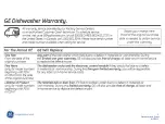 Предварительный просмотр 3 страницы GE Cafe CDWT280V Service Manual