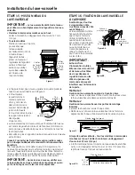 Preview for 28 page of GE Cafe CDWT280VSS Installation Instructions Manual