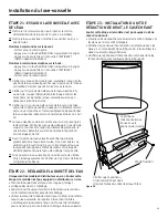 Preview for 31 page of GE Cafe CDWT280VSS Installation Instructions Manual