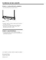 Preview for 32 page of GE Cafe CDWT280VSS Installation Instructions Manual