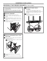 Preview for 25 page of GE Cafe CFCP1NIYSS Owner'S Manual And Installation Instructions