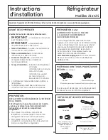 Preview for 61 page of GE Cafe CFCP1NIYSS Owner'S Manual And Installation Instructions