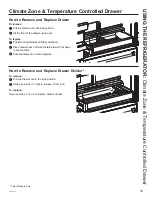 Preview for 19 page of GE Cafe CFE28USHSS Owner'S Manual & Installation Instructions