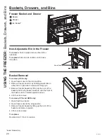 Preview for 20 page of GE Cafe CFE28USHSS Owner'S Manual & Installation Instructions