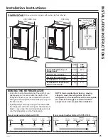 Preview for 25 page of GE Cafe CFE28USHSS Owner'S Manual & Installation Instructions