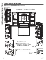 Preview for 36 page of GE Cafe CFE28USHSS Owner'S Manual & Installation Instructions