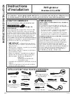 Preview for 72 page of GE Cafe CFE28USHSS Owner'S Manual & Installation Instructions