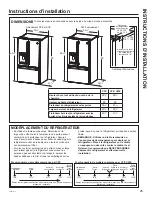 Preview for 73 page of GE Cafe CFE28USHSS Owner'S Manual & Installation Instructions