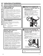 Preview for 74 page of GE Cafe CFE28USHSS Owner'S Manual & Installation Instructions