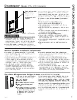 Preview for 107 page of GE Cafe CFE28USHSS Owner'S Manual & Installation Instructions