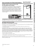 Preview for 111 page of GE Cafe CFE28USHSS Owner'S Manual & Installation Instructions