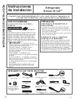 Preview for 120 page of GE Cafe CFE28USHSS Owner'S Manual & Installation Instructions