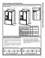 Preview for 121 page of GE Cafe CFE28USHSS Owner'S Manual & Installation Instructions