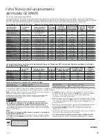 Preview for 143 page of GE Cafe CFE28USHSS Owner'S Manual & Installation Instructions