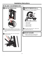 Preview for 28 page of GE Cafe CFE29TSDASS Owner'S Manual And Installation Instructions