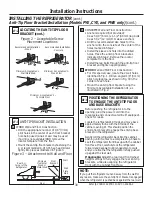 Preview for 30 page of GE Cafe CFE29TSDASS Owner'S Manual And Installation Instructions