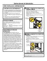 Preview for 119 page of GE Cafe CFE29TSDASS Owner'S Manual And Installation Instructions