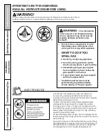 Preview for 2 page of GE Cafe CGS980SEMSS Owner'S Manual & Installation Instructions