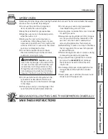 Preview for 7 page of GE Cafe CGS980SEMSS Owner'S Manual & Installation Instructions