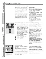 Preview for 20 page of GE Cafe CGS980SEMSS Owner'S Manual & Installation Instructions